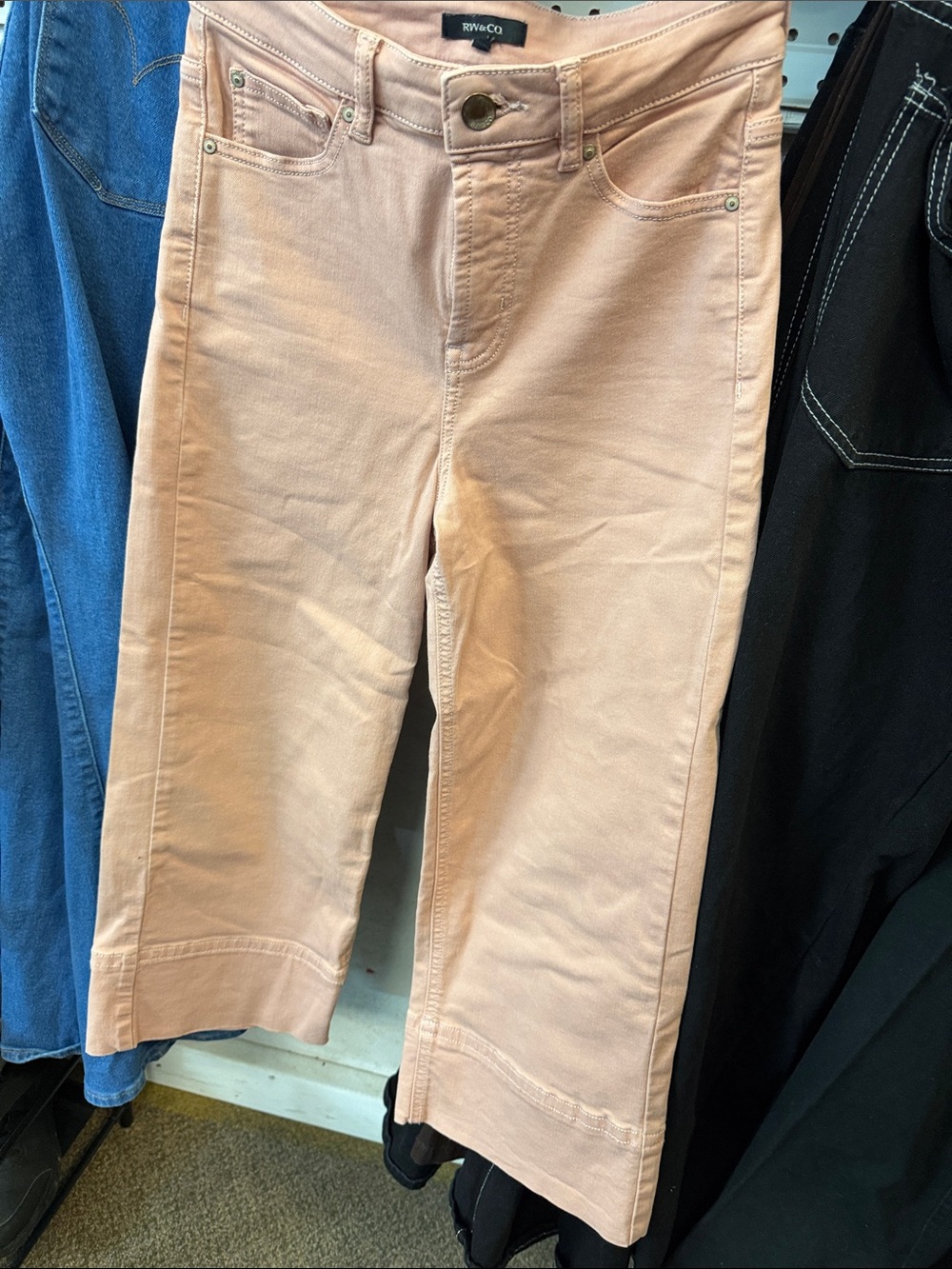 RW&CO. Kids Blush Pink Cropped Jeans
